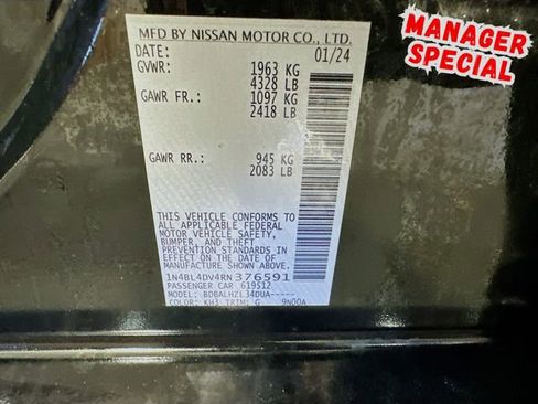 Used 2024 Nissan Altima 2.5 SV FWD image 28
