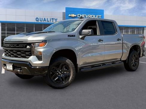 New 2026 Chevrolet Silverado 1500 Custom Trail Boss w/ Turbomax Blackout Package AWD/4WD image 2