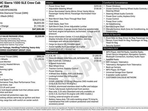 Used 2015 GMC Sierra 1500 SLE w/ Texas SLE Value Package RWD image 29