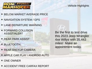 Used 2023 Jeep Wrangler Unlimited w/ Cold Weather Group AWD/4WD video 2