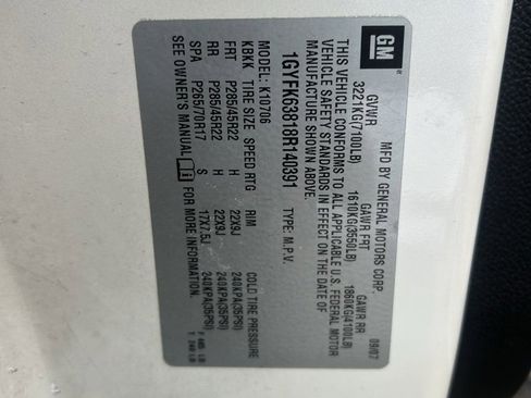 Used 2008 Cadillac Escalade AWD image 10