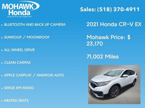 Used 2021 Honda CR-V EX image 3