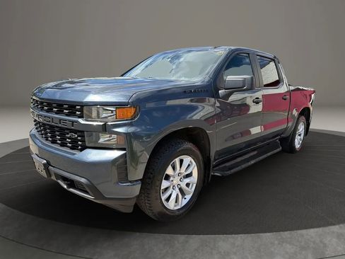 Used 2021 Chevrolet Silverado 1500 Custom w/ LPO, Dark Essentials Package AWD/4WD image 1