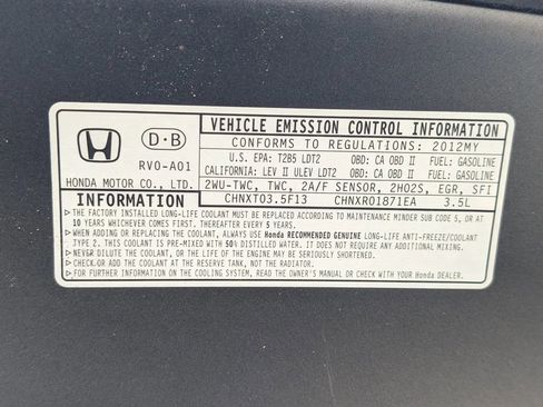Used 2012 Honda Odyssey EX-L image 4