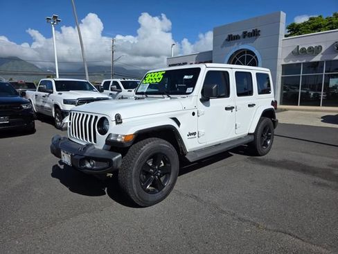 Used 2022 Jeep Wrangler Unlimited Sahara AWD/4WD image 1