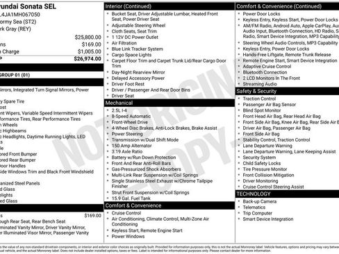 Used 2021 Hyundai Sonata SEL image 31