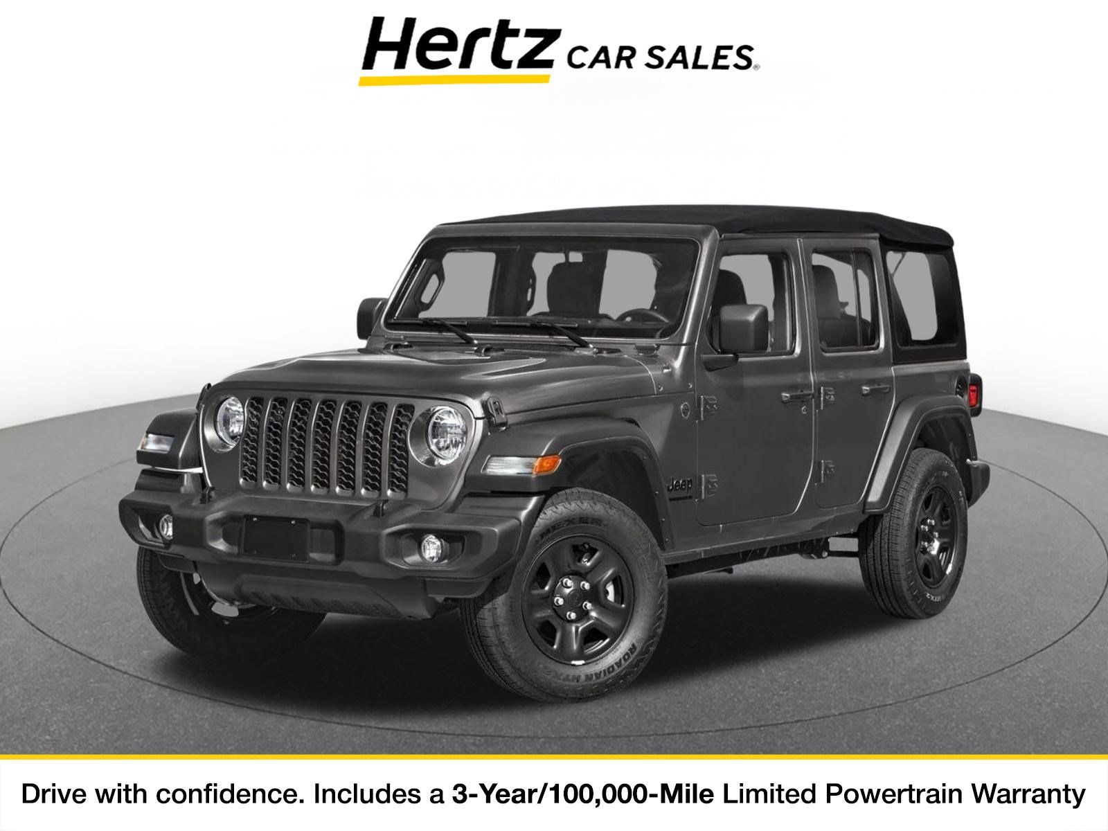 Used 2025 Jeep Wrangler Unlimited Sahara AWD/4WD image 1