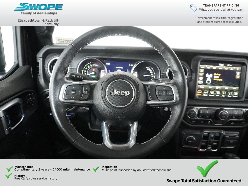 Used 2023 Jeep Wrangler Unlimited Sahara w/ Cold Weather Group AWD/4WD image 16