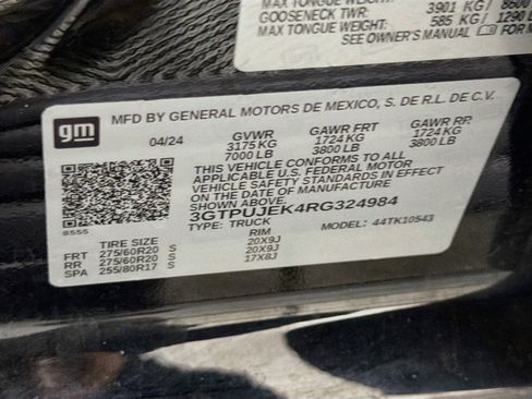 Used 2024 GMC Sierra 1500 Elevation AWD/4WD image 12