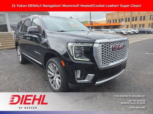 Used 2021 GMC Yukon Denali w/ Denali Premium Package AWD/4WD image 1