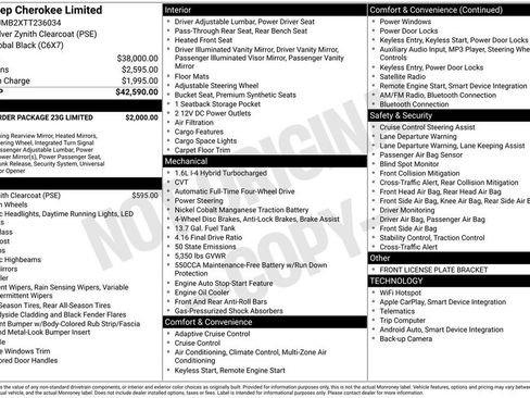 New 2026 Jeep Cherokee Limited image 36