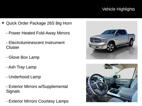 Used 2016 RAM 1500 Big Horn AWD/4WD image 11