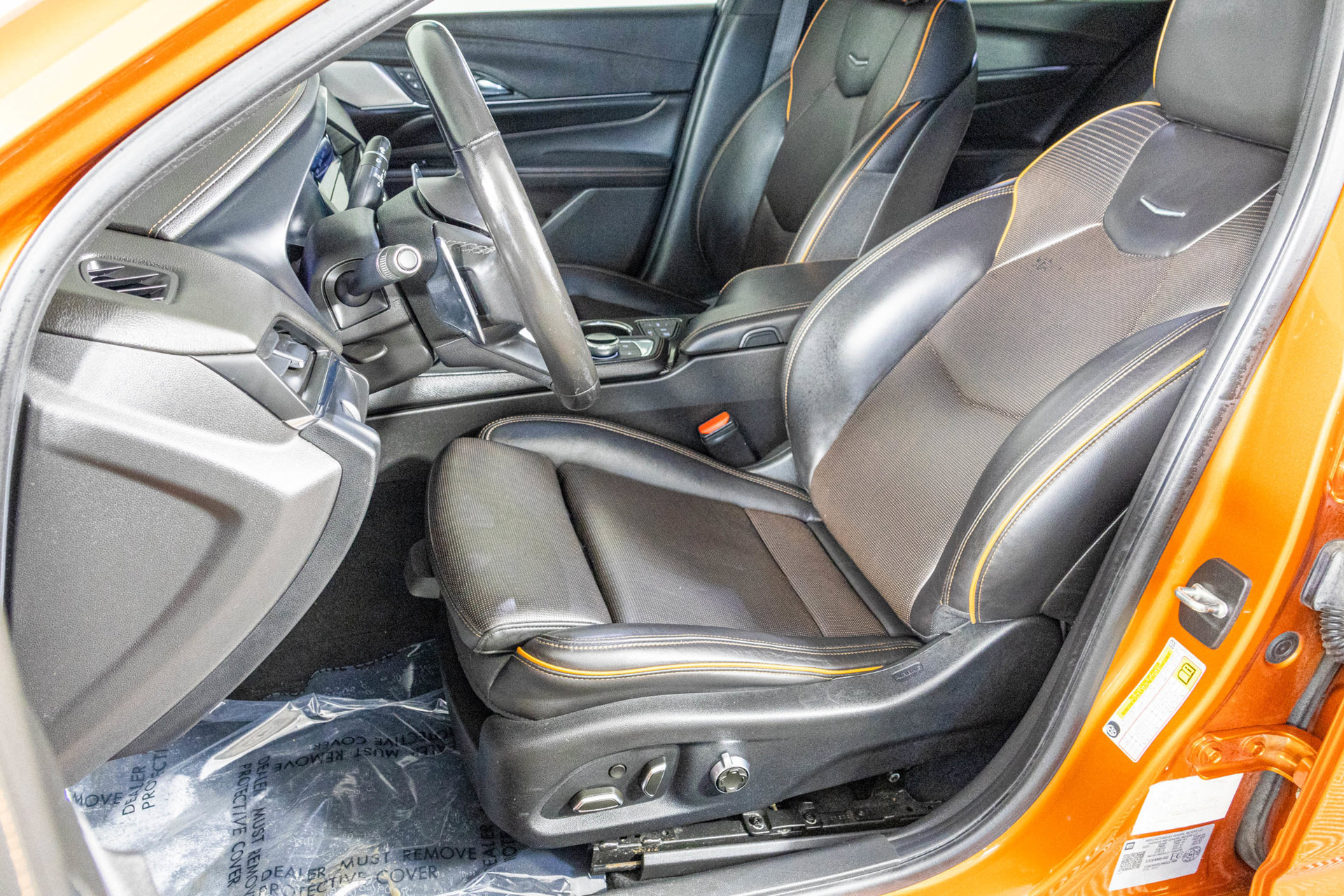 Used 2022 Cadillac CT4 V w/ LPO, ONYX Package AWD/4WD image 24