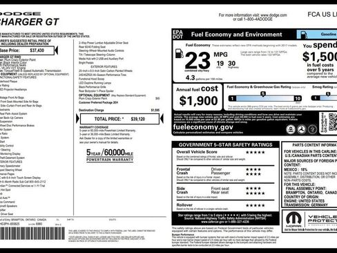 Used 2023 Dodge Charger GT RWD image 6