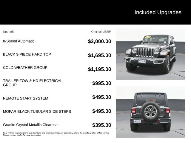 Used 2022 Jeep Wrangler Unlimited Sahara w/ Cold Weather Group AWD/4WD image 9
