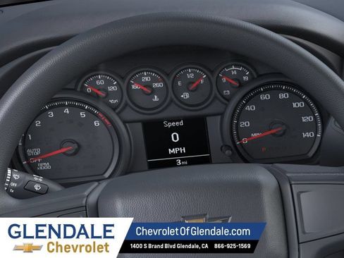 New 2026 Chevrolet Silverado 1500 Custom w/ Turbomax Blackout Package RWD image 18