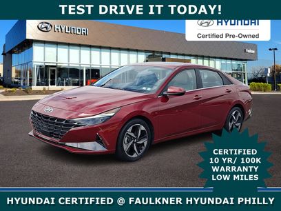 Certified 2023 Hyundai Elantra Limited w/ Preferred Accessory Package