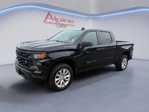 Certified 2023 Chevrolet Silverado 1500 Custom AWD/4WD image 1