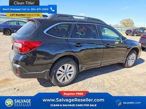 Used 2019 Subaru Outback 2.5i Premium w/ Popular Package #2 AWD/4WD image 4