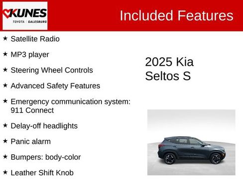 Used 2025 Kia Seltos S FWD image 3
