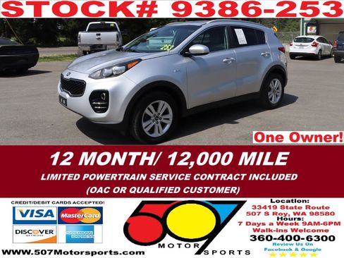 Used 2019 Kia Sportage LX w/ LX Popular Package AWD/4WD image 3