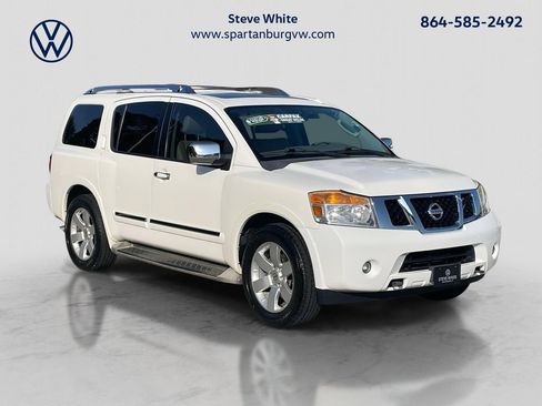 Used 2012 Nissan Armada SL w/ DVD FES Pkg RWD image 1
