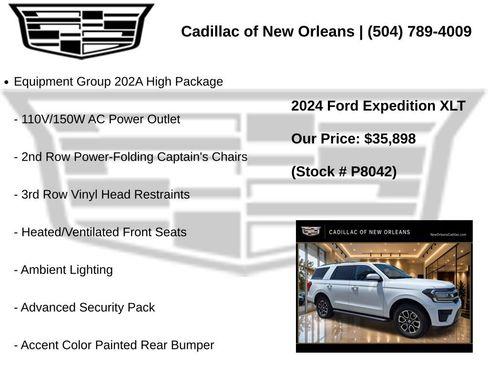 Used 2024 Ford Expedition XLT RWD image 7