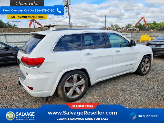 Used 2014 Jeep Grand Cherokee Overland AWD/4WD image 4