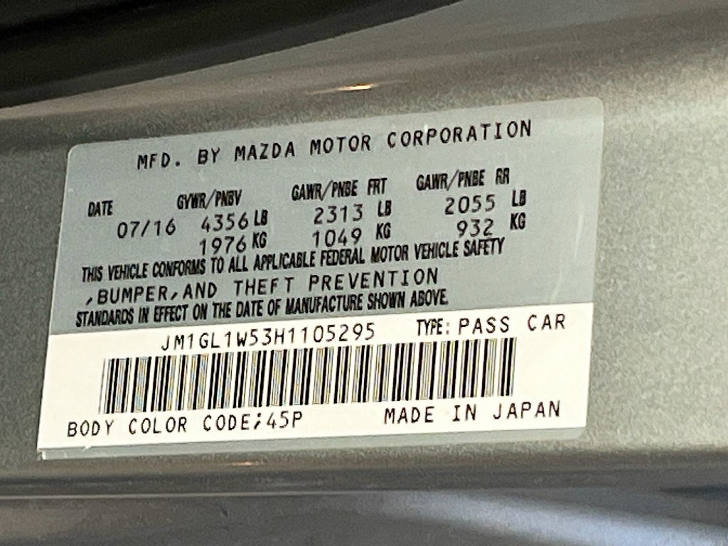Used 2017 MAZDA MAZDA6 Grand Touring FWD image 34
