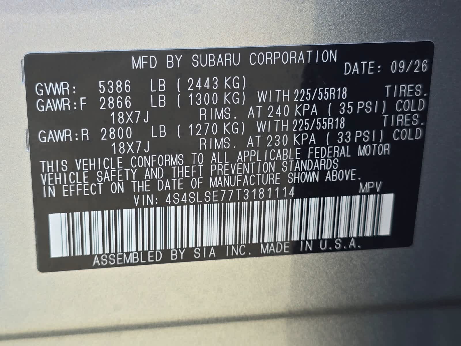 New 2026 Subaru Forester Premium AWD/4WD image 30