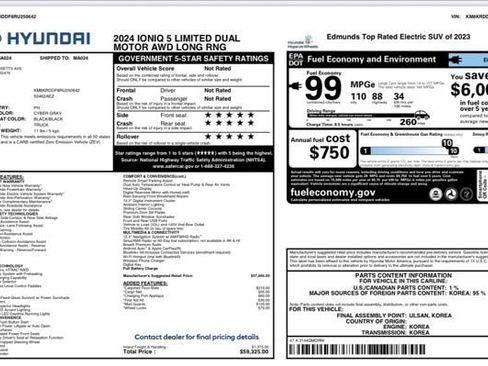 Used 2024 Hyundai Ioniq 5 Limited image 27