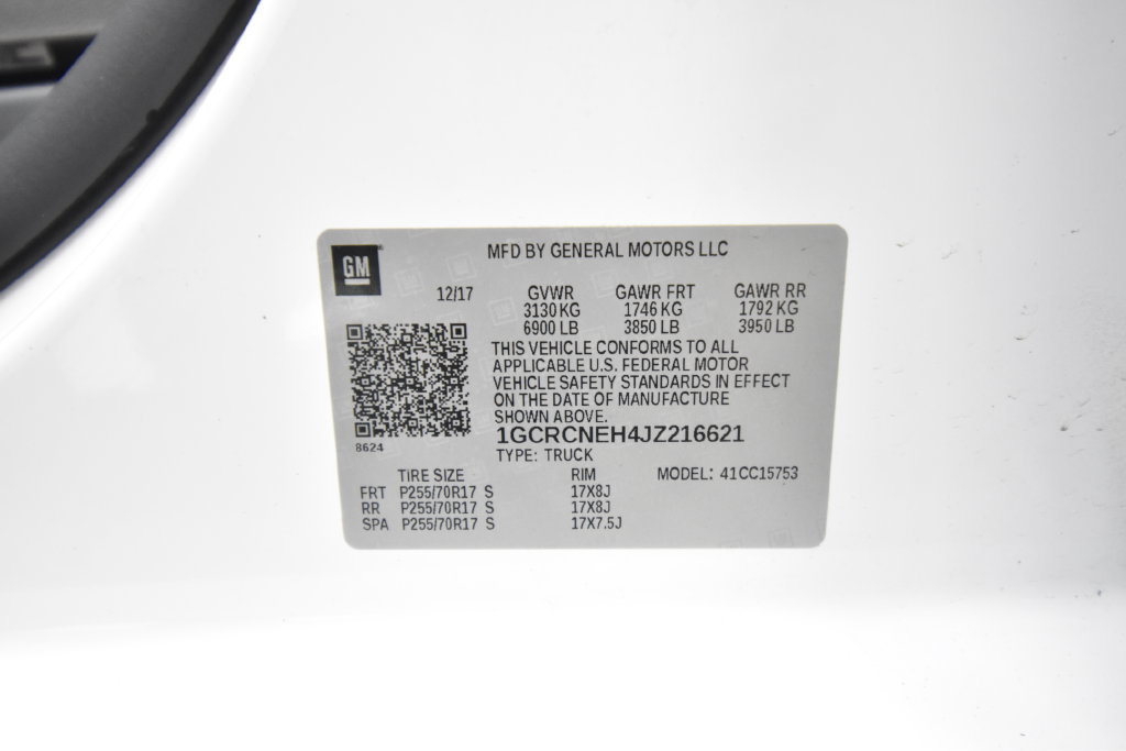 Used 2018 Chevrolet Silverado 1500 W/T w/ WT Convenience Package RWD image 22