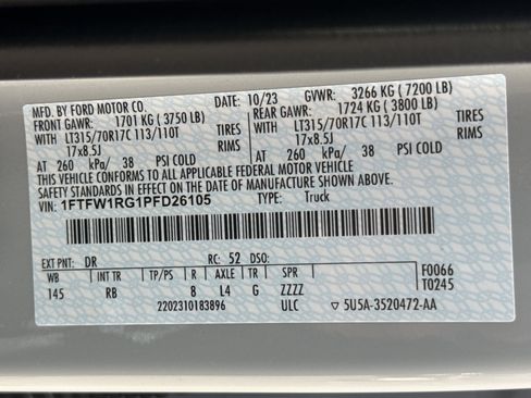 Used 2023 Ford F150 Raptor image 34
