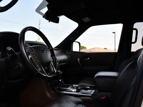 Used 2019 Nissan Armada Platinum w/ Captain's Chairs Package AWD/4WD image 16