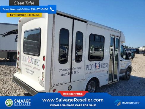 Used 2016 Ford Transit 350 138 DRW w/ Shuttle Bus Prep Package RWD image 5