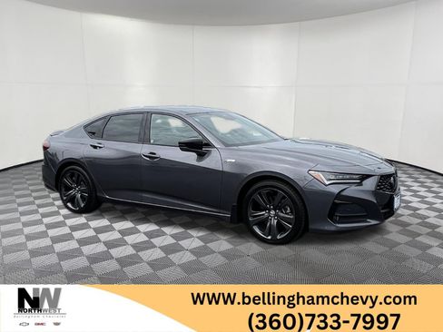 Used 2022 Acura TLX SH-AWD w/ A-SPEC Pkg image 1