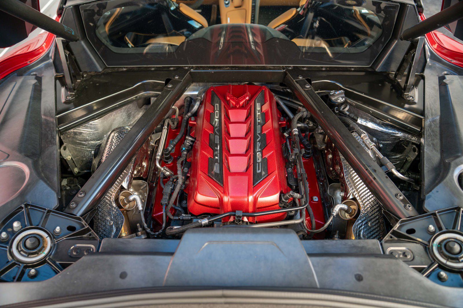 Used 2021 Chevrolet Corvette Stingray Premium Cpe w/ LPO, Roadside Safety Package RWD image 32