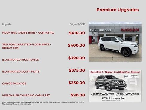 Certified 2024 Nissan Armada Platinum w/ Cargo Package RWD image 9