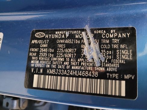 Used 2017 Hyundai Tucson Eco w/ Cargo Package FWD image 33