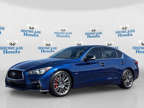 Used 2019 INFINITI Q50 Red Sport 400 w/ Proactive Package RWD image 2