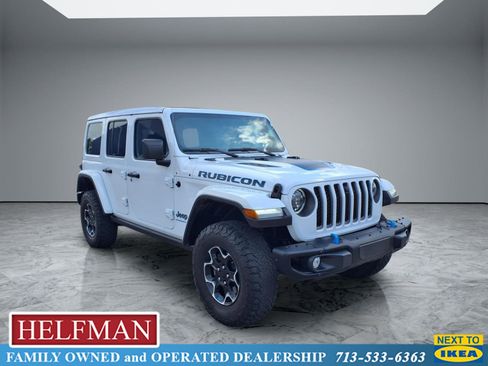 Used 2023 Jeep Wrangler Unlimited Rubicon 4xe w/ Steel Bumper Group image 1