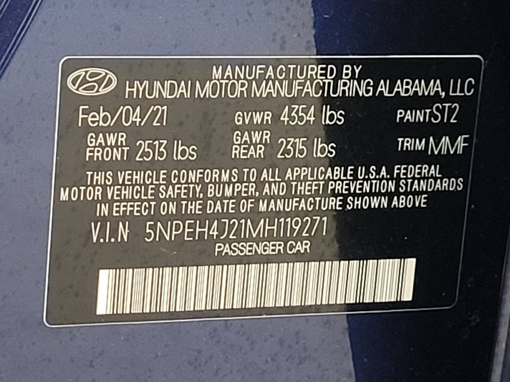 Used 2021 Hyundai Sonata Limited w/ Cargo Package FWD image 33