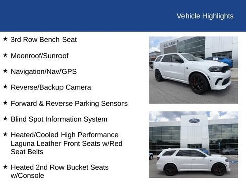Used 2021 Dodge Durango SRT Hellcat w/ Black Package AWD/4WD image 10