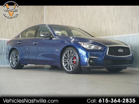 Used 2019 INFINITI Q50 Red Sport 400 w/ Proactive Package AWD/4WD image 1