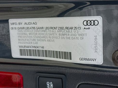 Used 2017 Audi A4 2.0T Premium Plus w/ Premium Plus Package AWD/4WD image 33
