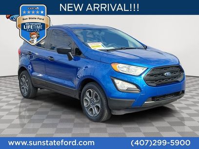 Certified 2021 Ford EcoSport S