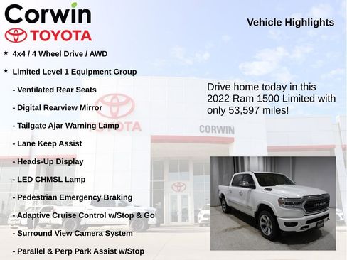 Used 2022 RAM 1500 Limited image 7