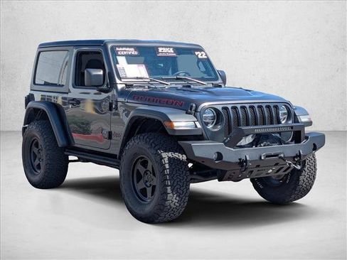Used 2022 Jeep Wrangler Rubicon w/ Steel Bumper Group image 3