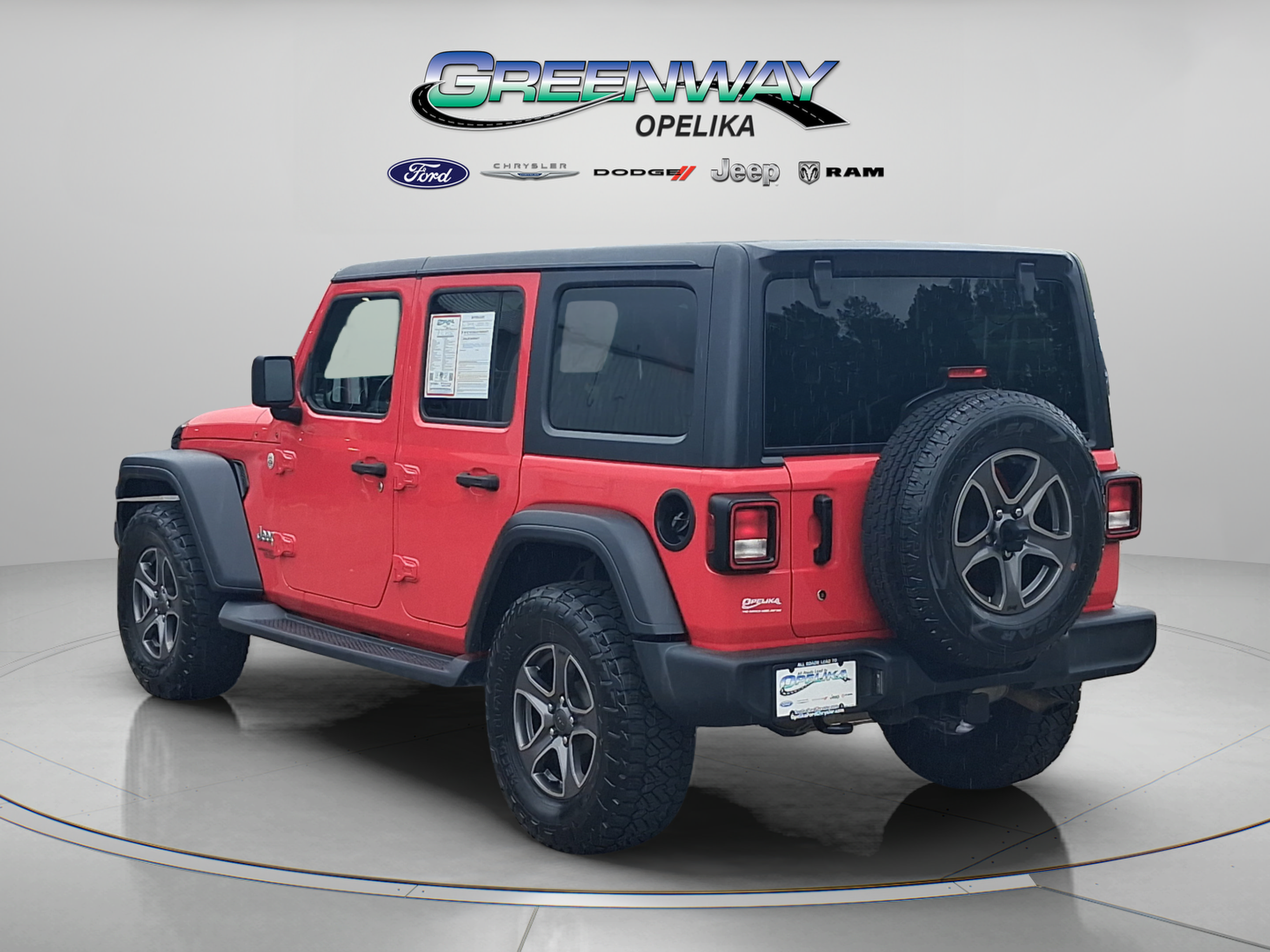 Used 2018 Jeep Wrangler Unlimited Sport S AWD/4WD image 5