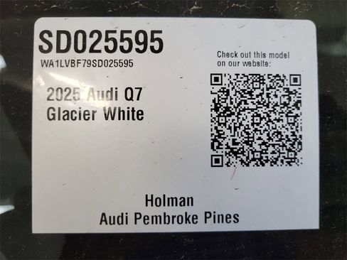 Used 2025 Audi Q7 3.0T Premium Plus w/ Premium Plus Package image 20